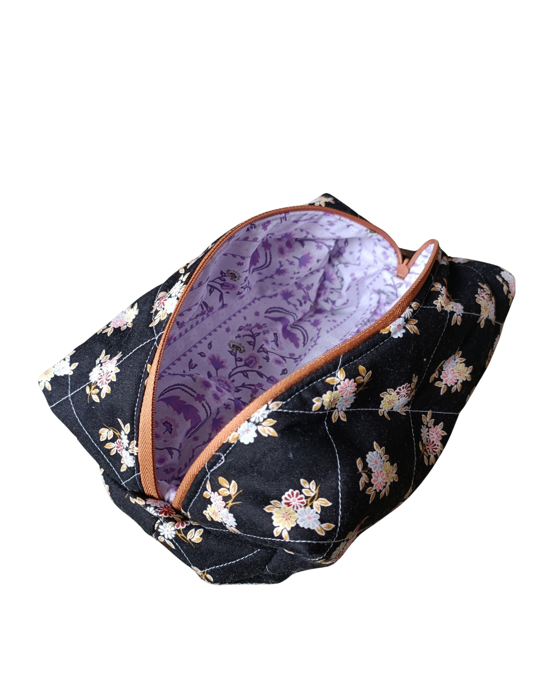 Quilted Makeup Bag